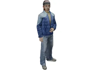 Male 3D Model preview