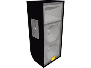 JBL Twin Speaker 3D Model preview