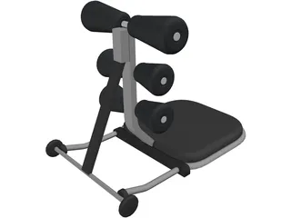 Power Core Fitness 3D Model preview