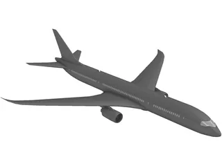 Boeing 767 3D Model preview