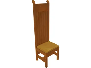Chair 3D Model preview