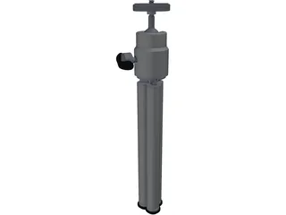 Sony Camera Tripod 3D Model preview