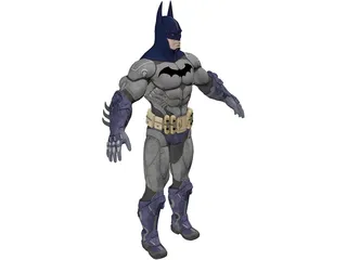 Batman Armoured 3D Model preview