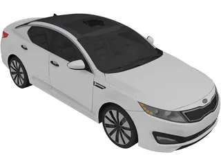 Kia Optima (2011) 3D Model preview