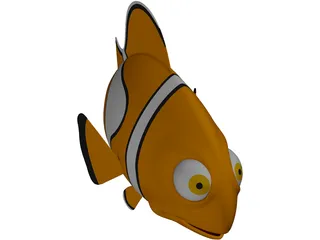 Nemo Fish 3D Model preview