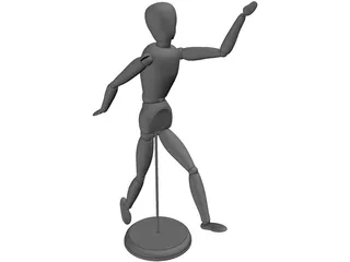 Mannequin 3D Model preview