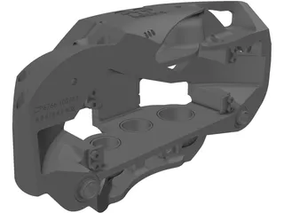 Brake Caliper AP Racing CP6766-1cd 3D Model preview