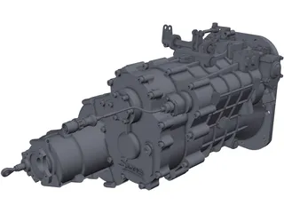 Gearbox Sadev BV SC90-20-150 EVO 3D Model preview