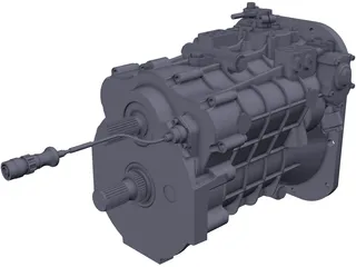 Gearbox Sadev BV SC90-20-SA 3D Model preview
