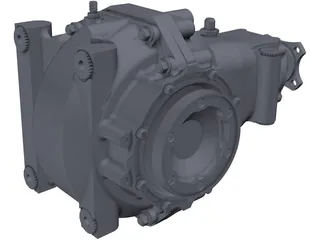 Sadev Axle 3D Model preview
