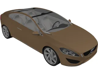 Volvo S60 Concept 3D Model preview