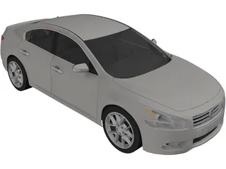 Nissan Maxima (2009) 3D Model preview