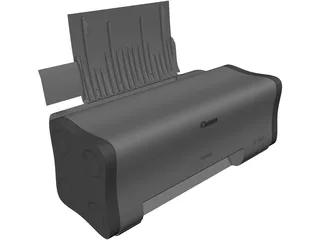 Canon Pixma iP1000 Printer 3D Model preview