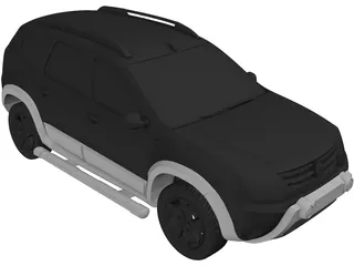Renault (Dacia) Duster D-Cross 3D Model preview