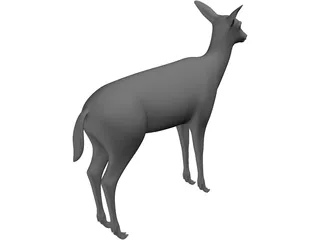 Deer 3D Model preview