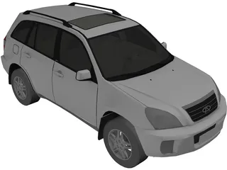 Chery Tiggo (2009) 3D Model preview