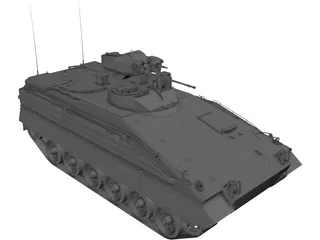 IFV Marder-1A3 3D Model preview