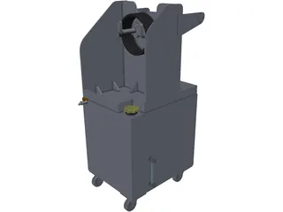Refill Lubricant 3D Model preview
