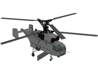 Kamov Ka-28 Helix 3D Model preview