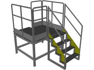 Platform 3D Model preview
