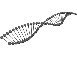 DNA 3D Model preview