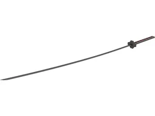 Katana 3D Model preview