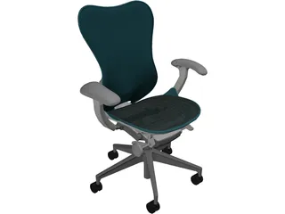 Mirra Chair 3D Model preview