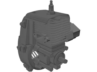 Zenoah G270 3D Model preview