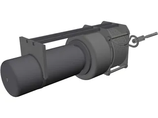Winch 3D Model preview