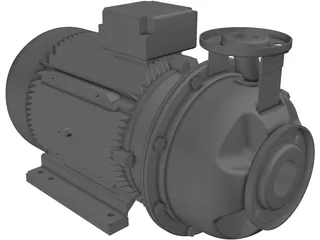 Xylem Pump 3D Model preview