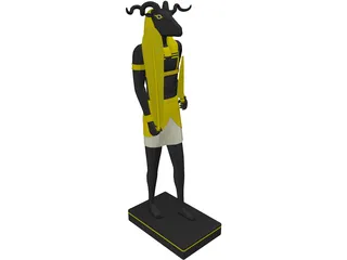 Khnum 3D Model preview