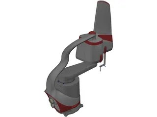 Scara Robot 3D Model preview