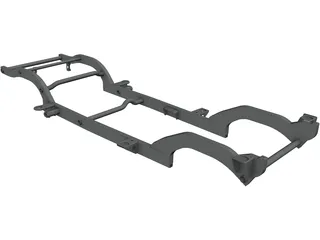 Suzuki Vitara Chassis 3D Model preview