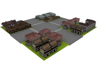 City Junction Part 3D Model preview