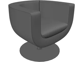 Armchair 3D Model preview