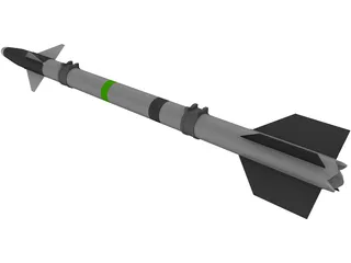 AIM-9 3D Model preview