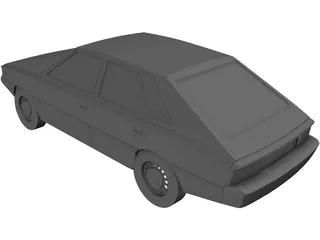 FSO Polonez (1978) 3D Model preview