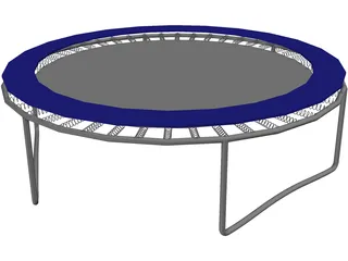Trampoline 3D Model preview