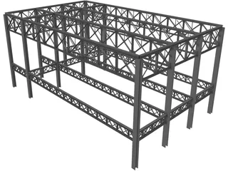 Scaffold 3D Model preview