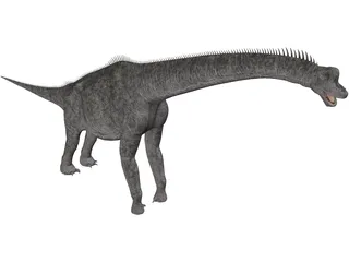 Brachiosaurus 3D Model preview