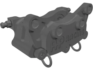 Brake Caliper AP Racing CP4227-2S0 3D Model preview