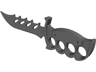 Knife 3D Model preview
