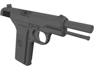 Zastava M57 3D Model preview
