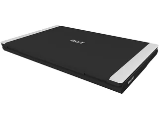 Acer Notebook 3D Model preview