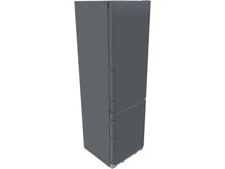 Liebherr Refrigerator 3D Model preview