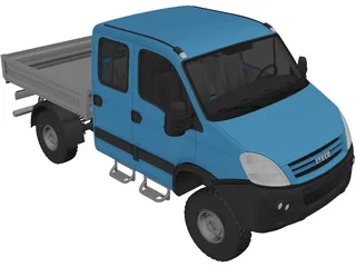 Iveco Daily 4x4 (2007) 3D Model preview