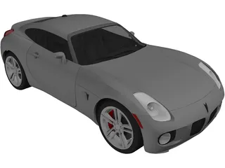 Pontiac Solstice Coupe (2009) 3D Model preview