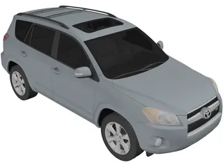 Toyota RAV4 Limited (2012) 3D Model preview