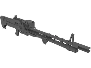M60 3D Model preview