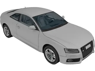 Audi S5 3D Model preview